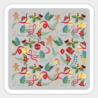 Christmas pattern 8 Sticker